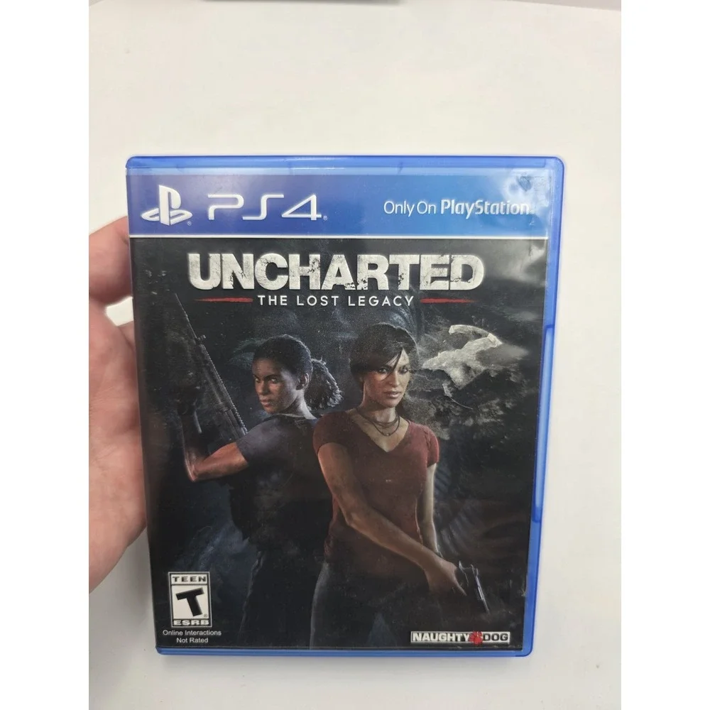 Uncharted PS3 PS4 Game Lot 4 Drake's Fortune Among Thieves Lost Legacy U4